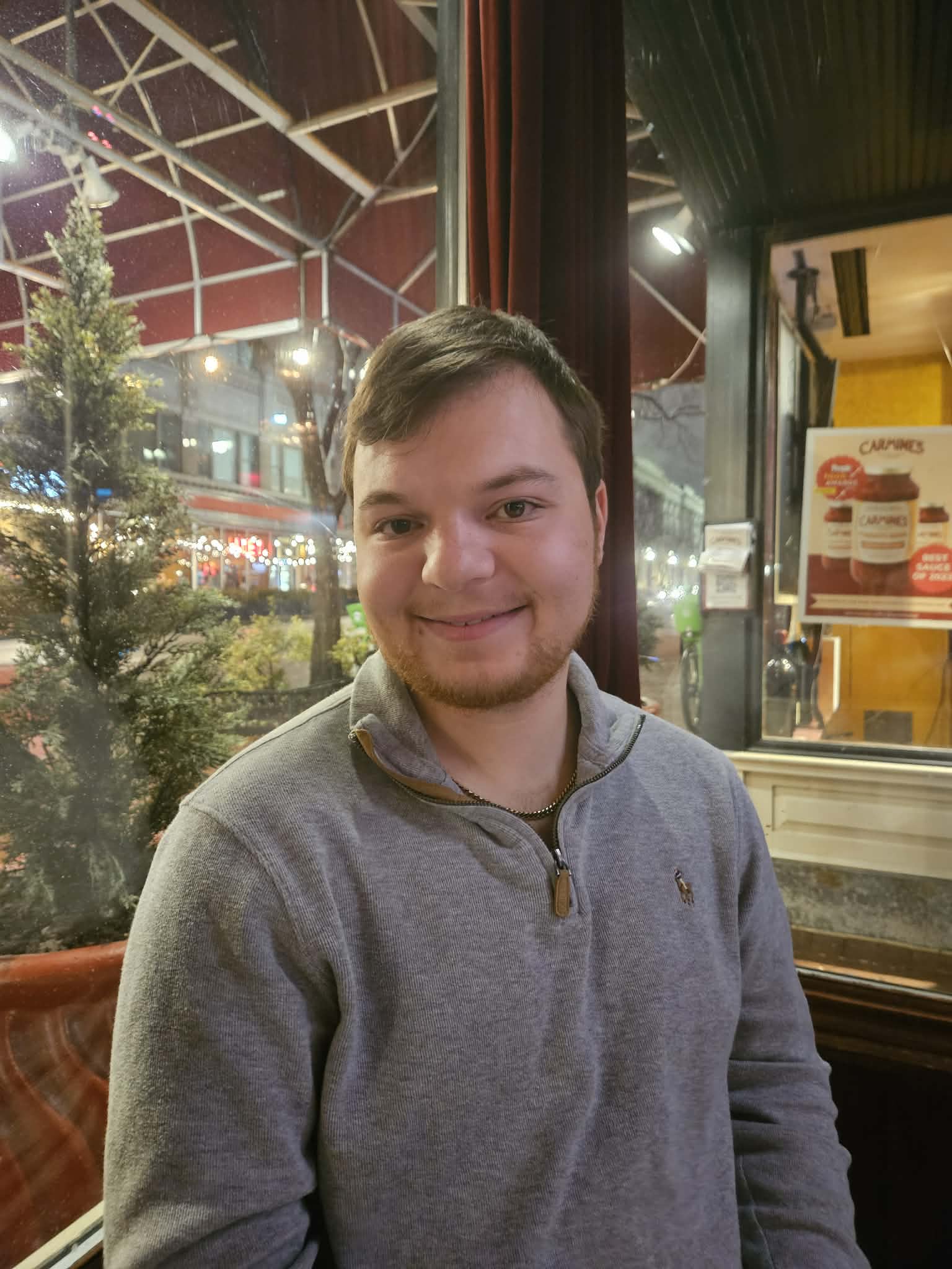 A picture from our original trip to Carmines